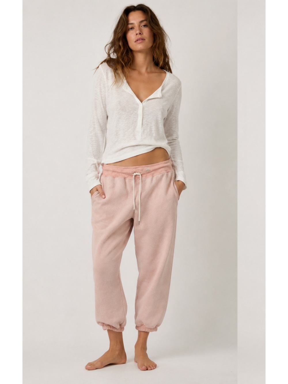 THE GREAT. Comfy VTG Inspired Slouchy Loungewear Relaxed Joggers Size 2